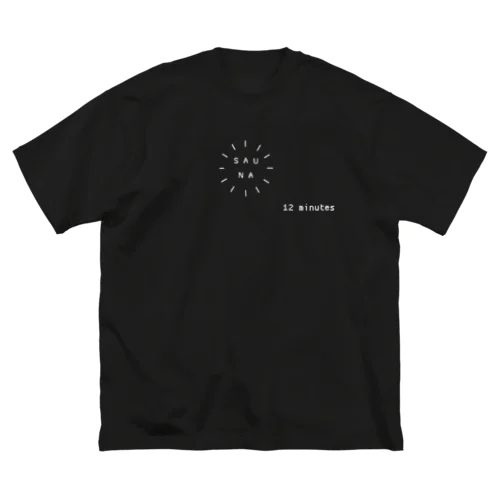 サウナ時計 ビッグシルエットTシャツ