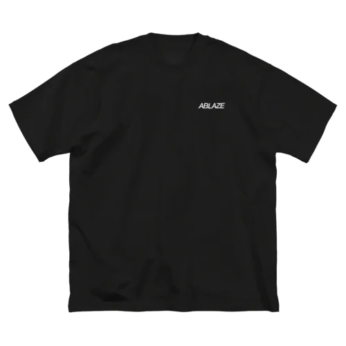 ABLAZE🔥(ホワイト) ビッグシルエットTシャツ