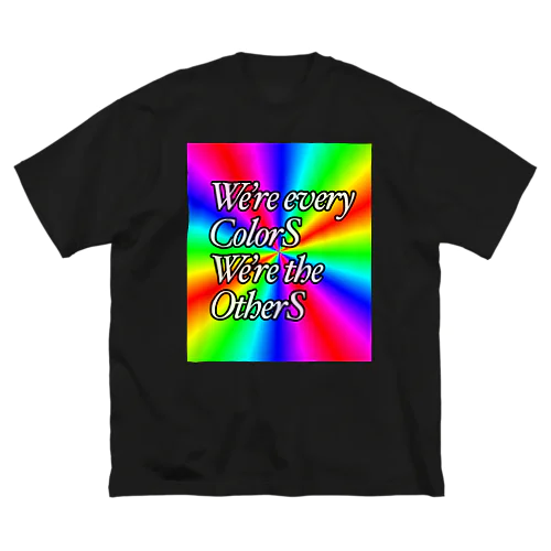 We otherS message  ビッグシルエットTシャツ