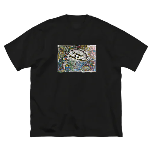 宇宙人 ビッグシルエットTシャツ