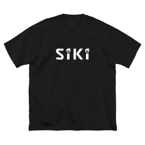 siki logo ビッグシルエットTシャツ