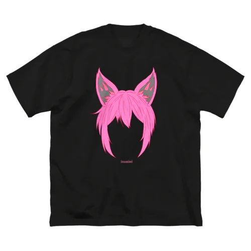 001 inumimi ビッグシルエットTシャツ