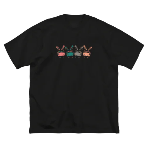 兎サイバーマスク(経年) Big T-Shirt