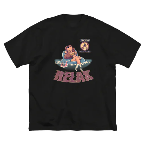 "RELAX" ビッグシルエットTシャツ