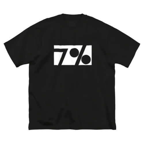 絶７Tシャツ（白文字） ビッグシルエットTシャツ