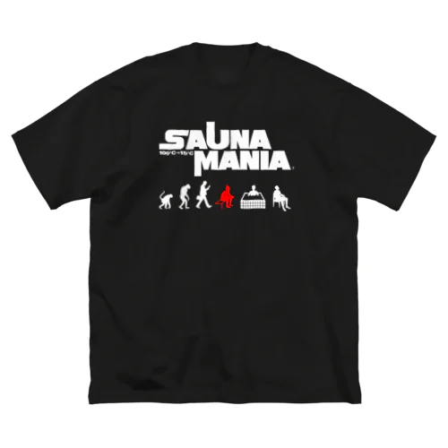 SAUNAMANIA ビッグシルエットTシャツ