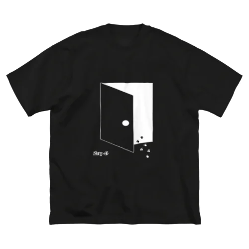 ドアがあいてますよ ビッグシルエットTシャツ