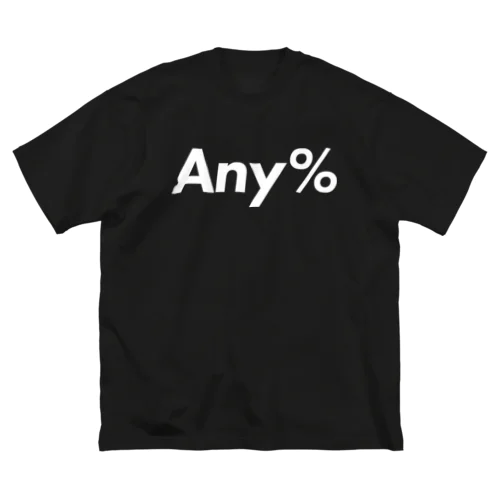 Any% ビッグシルエットTシャツ