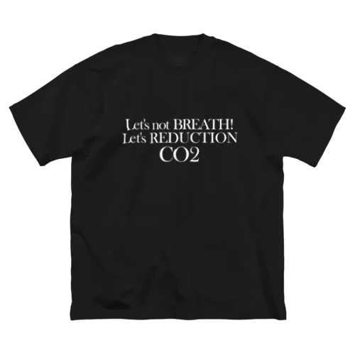 CO2削減！！！ ビッグシルエットTシャツ