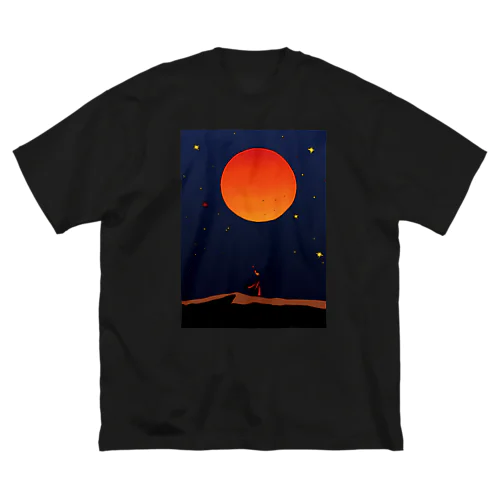 Journey of seeking truth (midnight) ビッグシルエットTシャツ