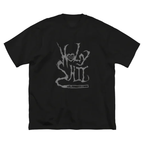 HOLYSHIT GRAYLOGO ビッグシルエットTシャツ