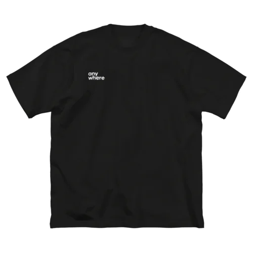 black label ビッグシルエットTシャツ