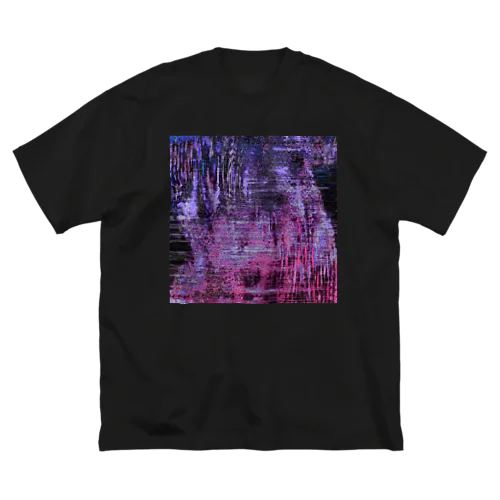 Purple ビッグシルエットTシャツ