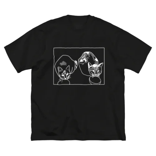 GOKOKUHARUSAME T-Shirt ビッグシルエットTシャツ