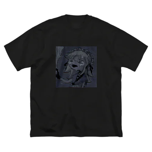 Death is salvation ビッグシルエットTシャツ