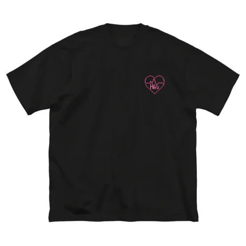 ネオンロゴピンクver. ビッグシルエットTシャツ