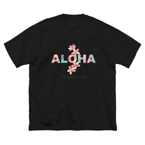 ALOHA ＊ プルメリア ビッグシルエットTシャツ