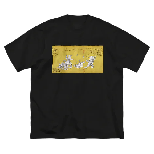 魚獣戯画〜第21紙〜ガタ相撲 Big T-Shirt