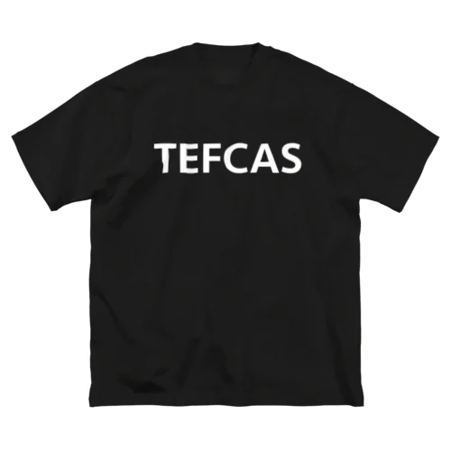 TEFCAS テフカス Black ビッグシルエットTシャツ