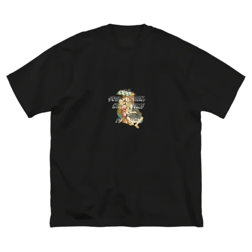 時そば ビッグシルエットTシャツ