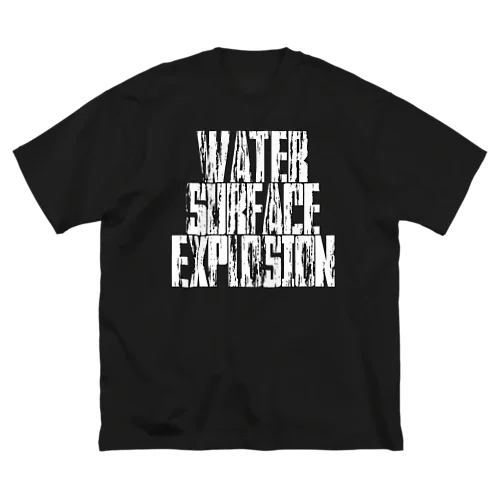 WATER SURFACE EXPLOSION ビッグシルエットTシャツ
