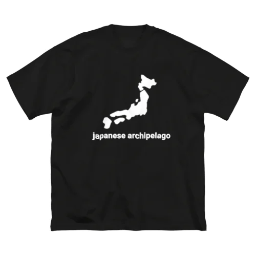 日本列島 japan japanese ビッグシルエットTシャツ