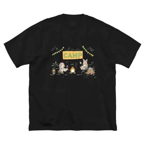 ラビットキャンプシリーズ・キャンプ Big T-Shirt