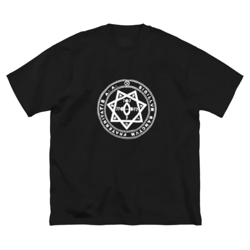 銀の星　魔術結社シンボル Big T-Shirt