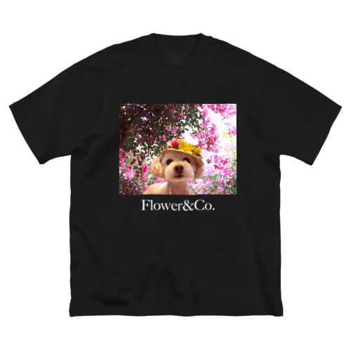 Flower&Co. ビッグシルエットTシャツ