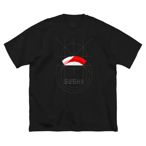 SUSHI💀TUNA ビッグシルエットTシャツ