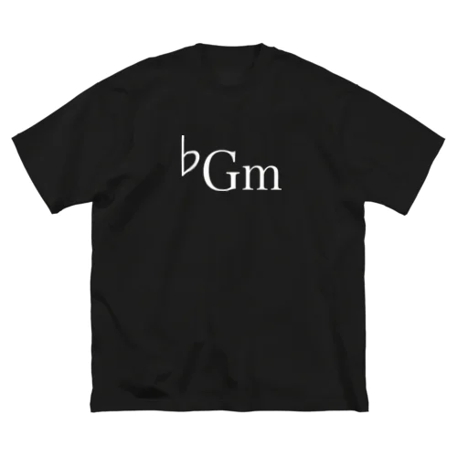 ♭Gm ビッグシルエットTシャツ