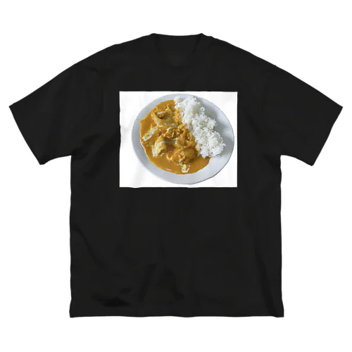 バターチキンカレーリターンズ ビッグシルエットTシャツ