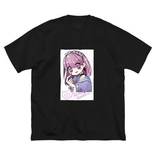 001る_Q%9 ビッグシルエットTシャツ