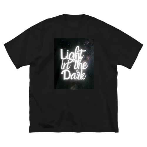 Light in the dark ビッグシルエットTシャツ