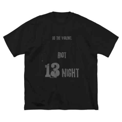 13Night ビッグシルエットTシャツ