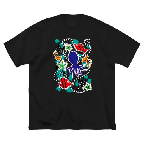 タコさんと踊ろう ビッグシルエットTシャツ