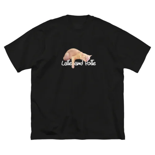 【ビッグシルエットTシャツ】まったりラテ子のチルタイム【Tシャツ】 Big T-Shirt