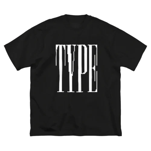 TYPE T-Pixel tee ビッグシルエットTシャツ