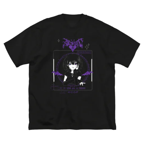 天使か悪魔か ビッグシルエットTシャツ