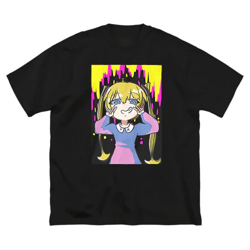 変態少女〈コウガイビル〉 ビッグシルエットTシャツ