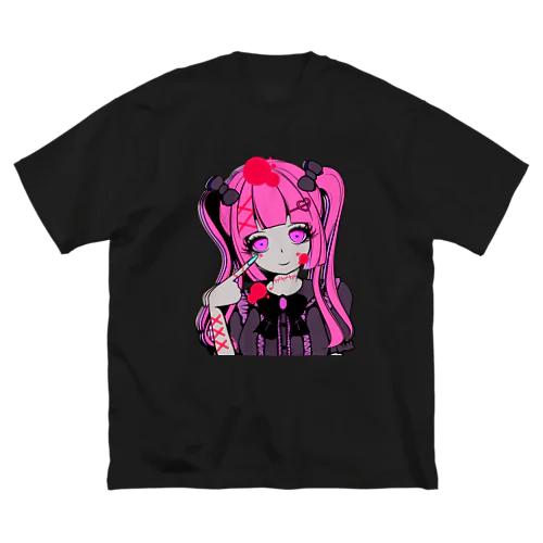 闇ツインテちゃん ビッグシルエットTシャツ