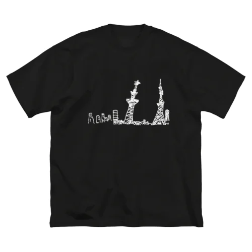 TOKYO(白) ビッグシルエットTシャツ