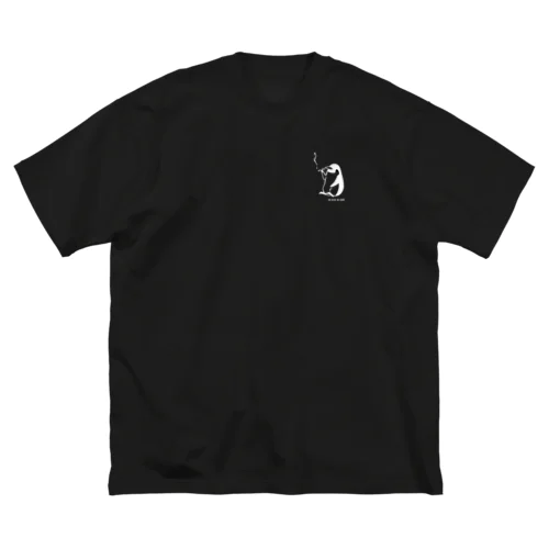 いっぷくBLACKペンギン Big T-Shirt