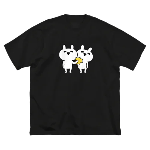 ゆるだるリアクションうさぎ　なんでやねんver. Big T-Shirt