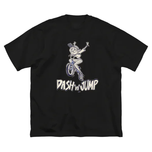 "DASH 'n' JUMP" ビッグシルエットTシャツ