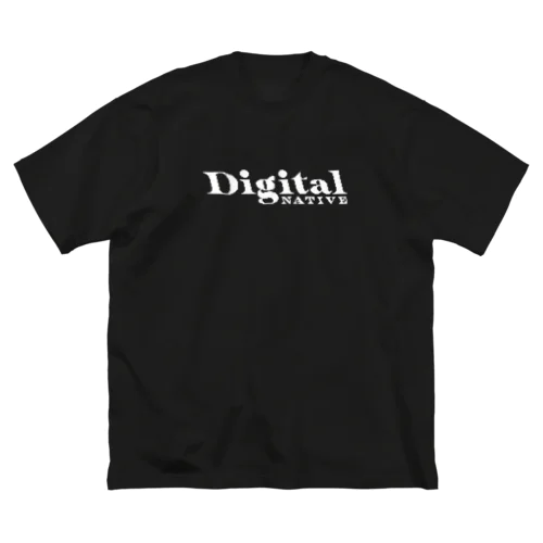 ビットマップデジタルネイティブ ホワイト » Narukami Big T-Shirt