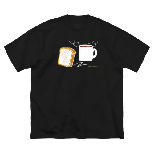 朝食 ビッグシルエットTシャツ