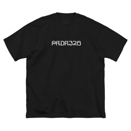 タイ語っぽいPADA328🌴黒装束 ビッグシルエットTシャツ