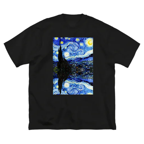 ゴッホ＠星月夜 Big T-Shirt