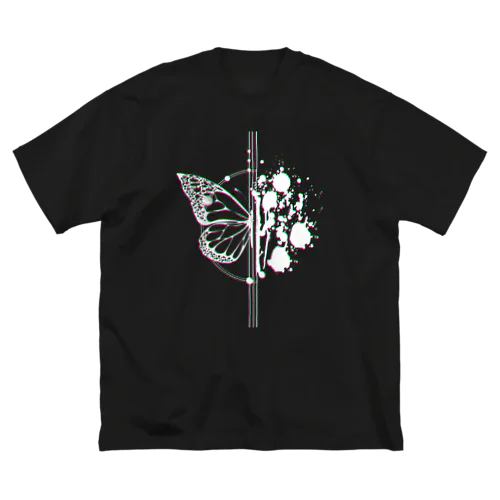 Butterfly ビッグシルエットTシャツ